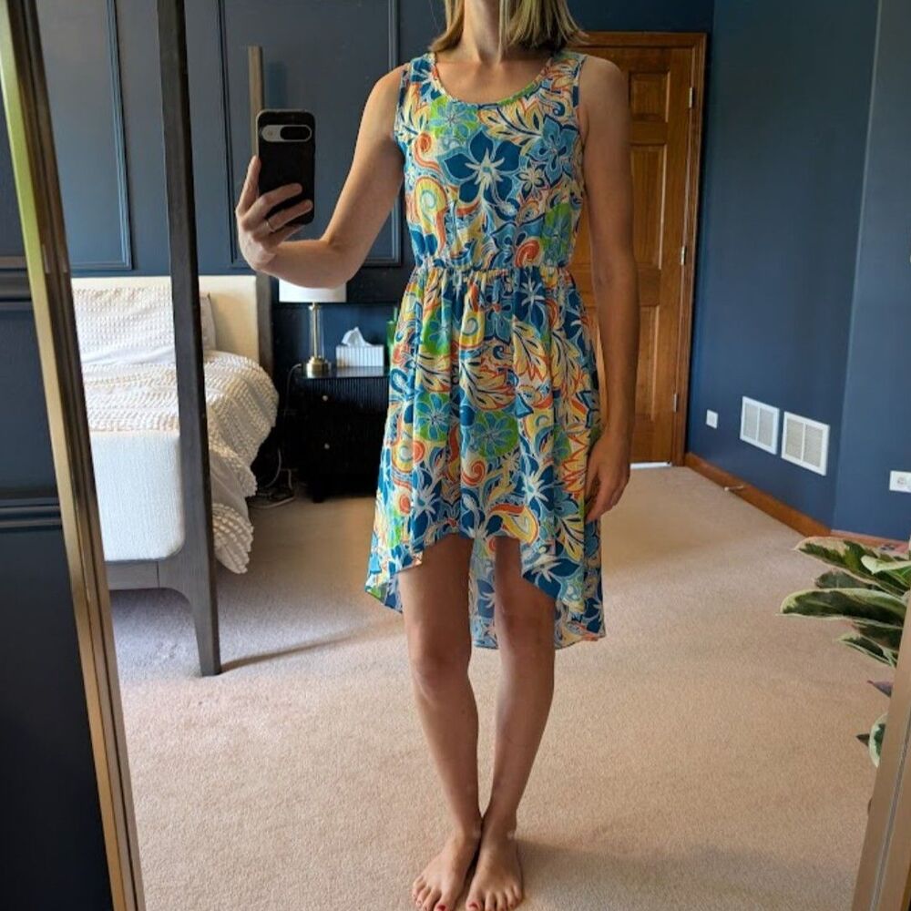 Vintage Two Palms Hawaiian Dress XXS/XS